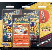 Crown Zenith - Pin Blister Collection Cinderace (Pokemon TCG)