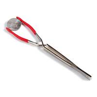 Coin Tongs - Crossed Plastic Coated