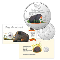 Diary of a Wombat 2022 20c PNC (RAM)