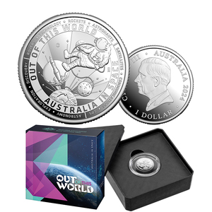 2024 $1 Out of this World &#39;C&#39; Mintmark Silver Proof