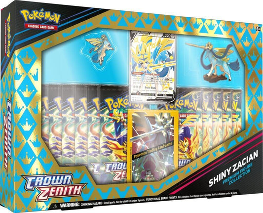 Crown Zenith - Shiny Zacian/Zamazenta Figure Box (Pokemon TCG)