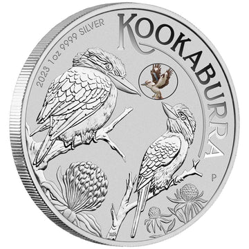 Kookaburra 1oz Silver Coin with Kookaburra Privy Mark - 2023 Sydney Money Expo