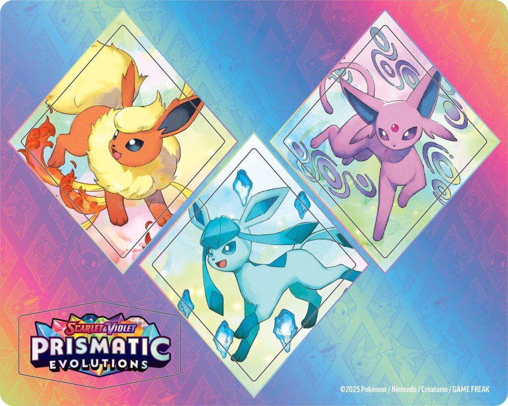 Scarlet & Violet 8.5 Prismatic Evolutions Tech Sticker Collection