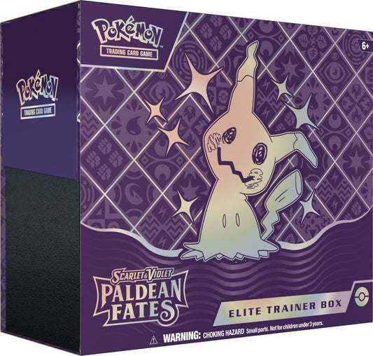 Paldean Fates (Scarlet & Violet) - Elite Trainer Box (ETB) (Pokemon TCG)