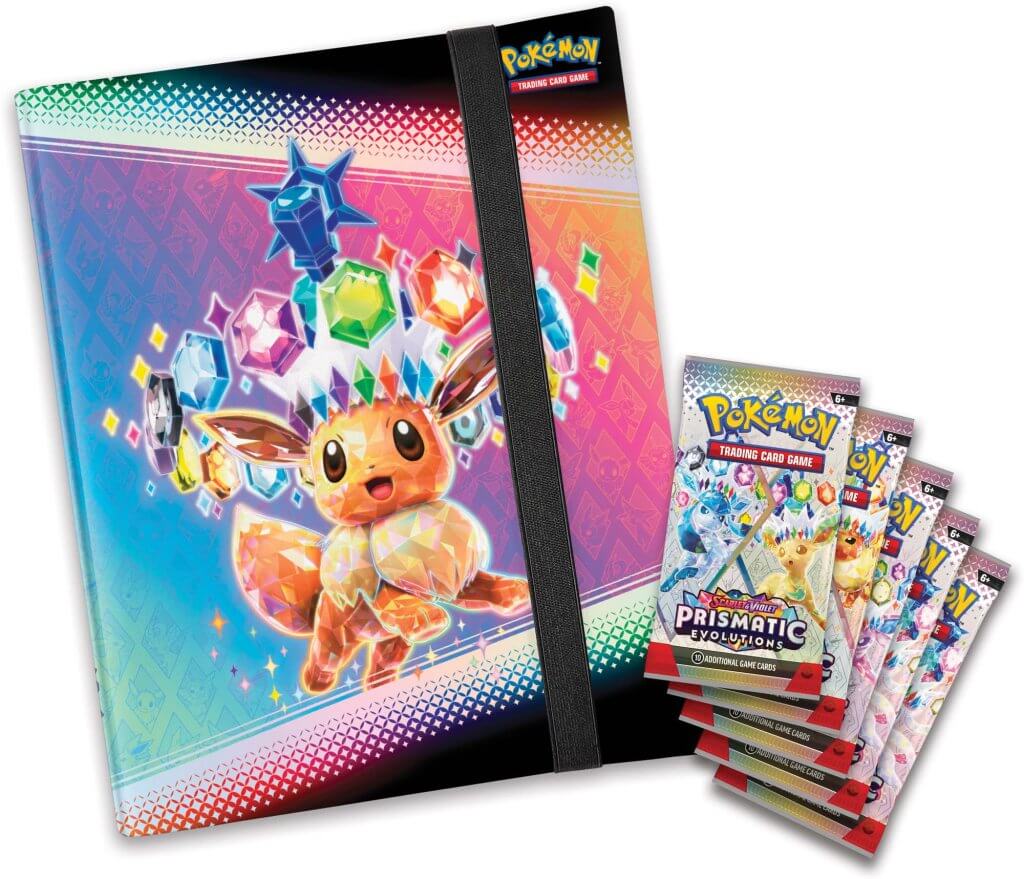 Scarlet & Violet 8.5 Prismatic Evolutions Binder Collection (Pokemon TCG)