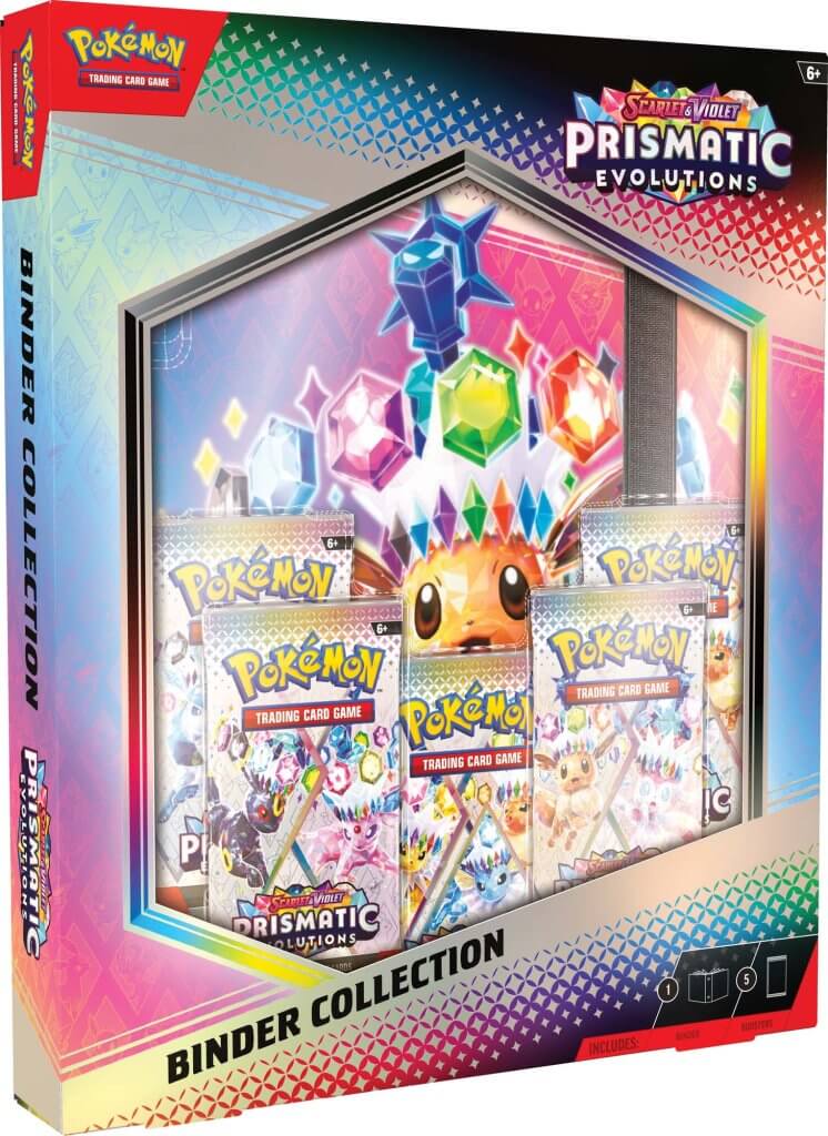 Scarlet & Violet 8.5 Prismatic Evolutions Binder Collection (Pokemon TCG)