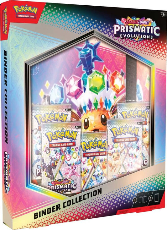 Scarlet & Violet 8.5 Prismatic Evolutions Binder Collection (Pokemon TCG)