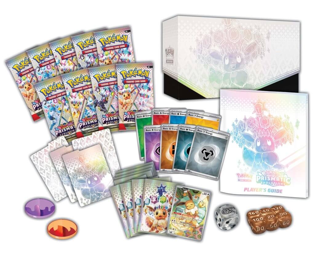 Scarlet & Violet 8.5 Prismatic Evolutions Elite Trainer Box (ETB) - Pokemon TCG