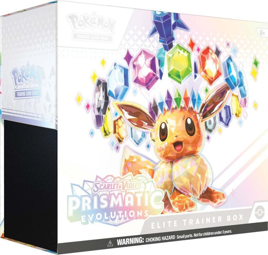 Scarlet & Violet 8.5 Prismatic Evolutions Elite Trainer Box (ETB) - Pokemon TCG