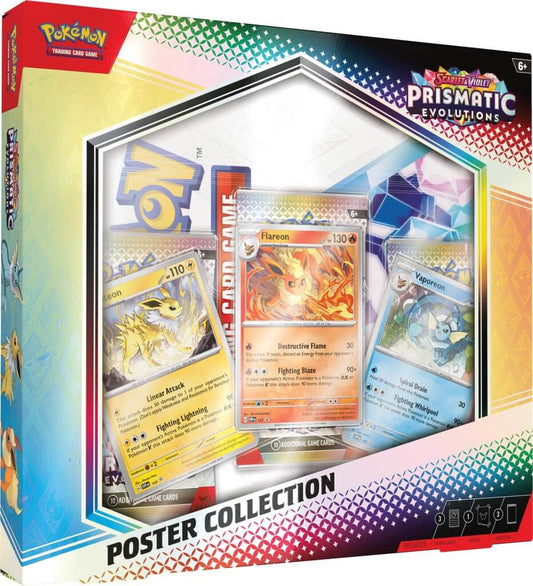 Scarlet & Violet 8.5 Prismatic Evolutions Poster Collection (Pokemon TCG)