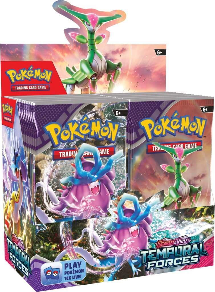 Pokemon TCG Scarlet & Violet: Temporal Forces Booster Box (36 Packs)