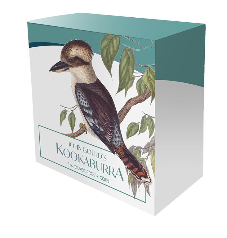 Birds of Australia 2025 $1 Kookaburra 1oz Silver Proof Coin (with John Gould Privy Mark)