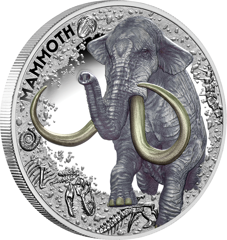 Mammoth 2025 $1 1oz Silver Proof Coin