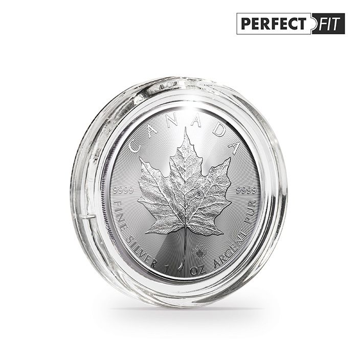 Coin Capsules Perfect Fit (Lighthouse ULTRA Perfect Fit) - Sizes for Silver Bullion